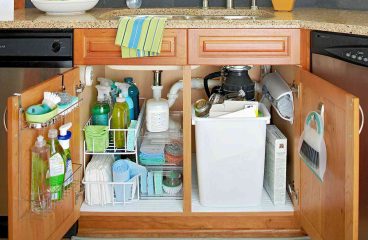 Can you maximize space with an over-the-door organizer?